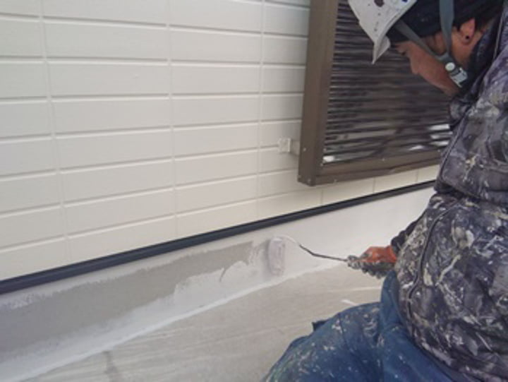 アリガード塗布1回目です。