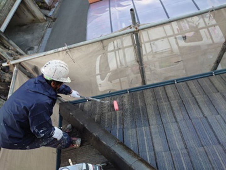 シーラー塗布2回目です。